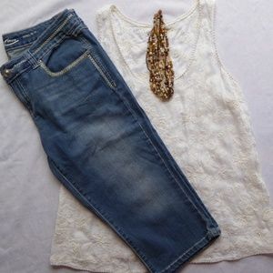 INC Cropped Denim Jeans